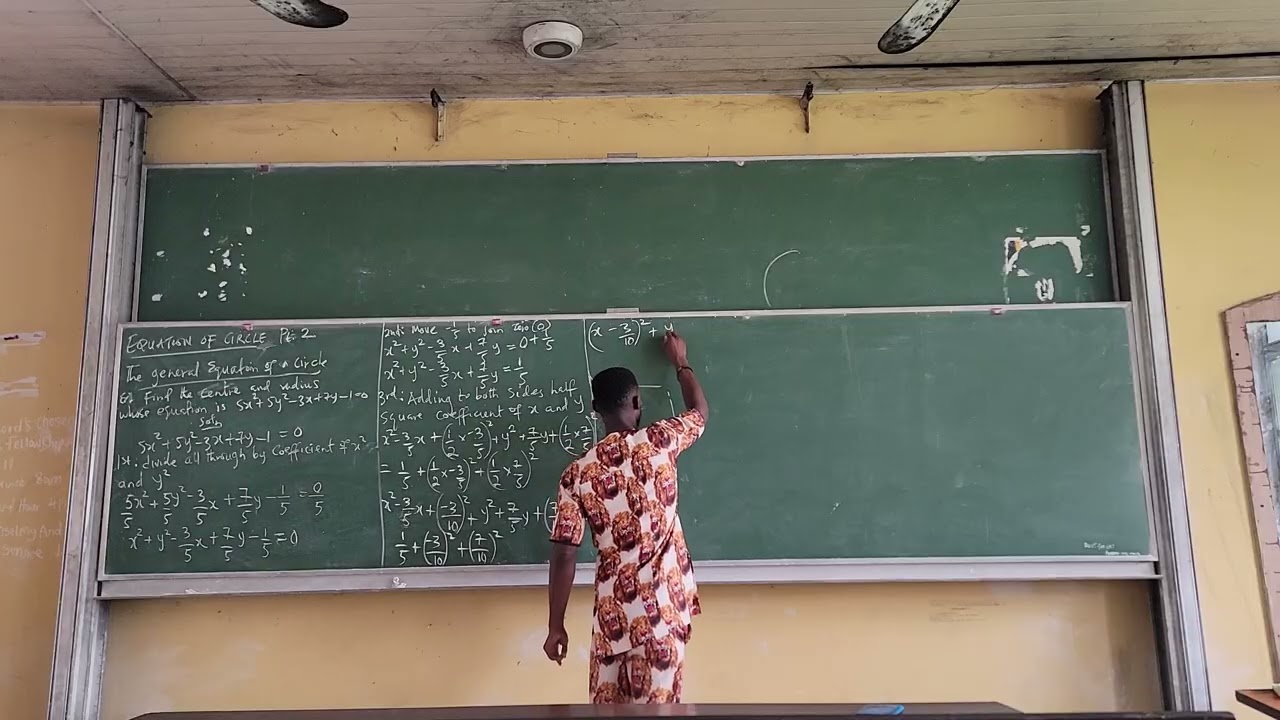 GENERAL EQUATION OF CIRCLE(part 2)