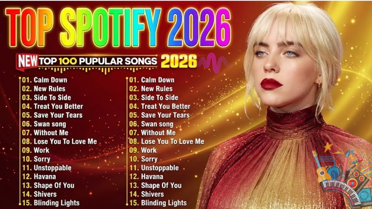 Spotify Pop Hits 2026🌊 Best Of Taylor Swift, Rihanna, Ed Sheeran, Adele, Dua Lipa, Billie Eilish