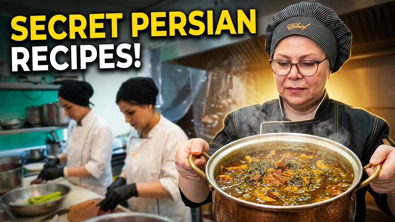 Самая популярная персидская кулинарка в Исфахане | Иранская уличная еда!