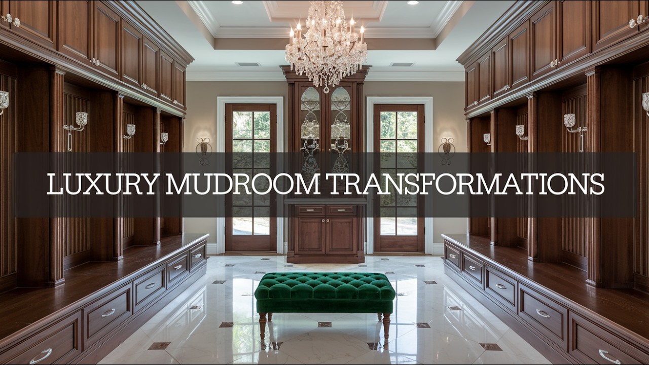 Transforming Mudrooms From Functional to Fabulous in Luxury Estates