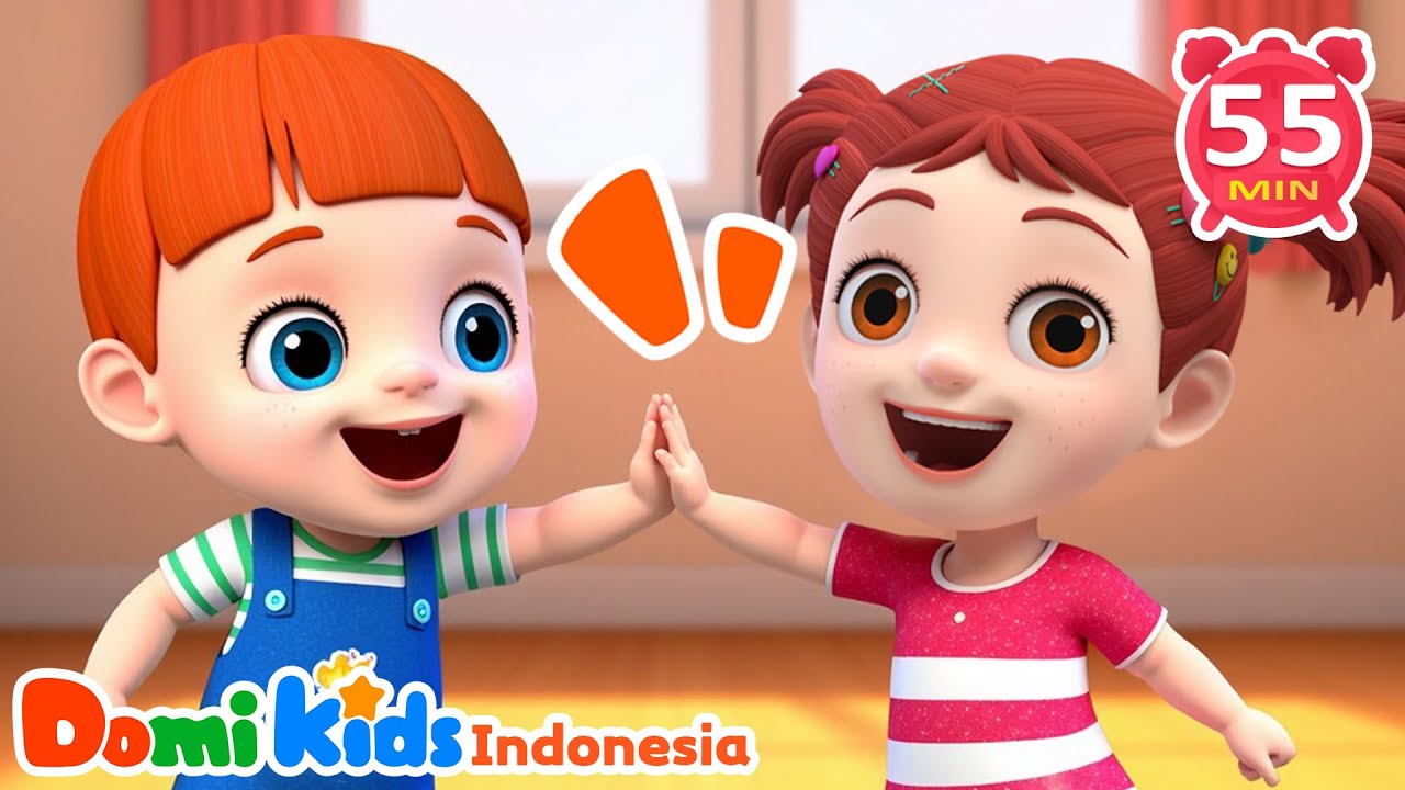 Jika Kau Senang 👏 Lagu Anak Ceria dan Seru! | Kumpulan Lagu Anak Indonesia | Domi Kids