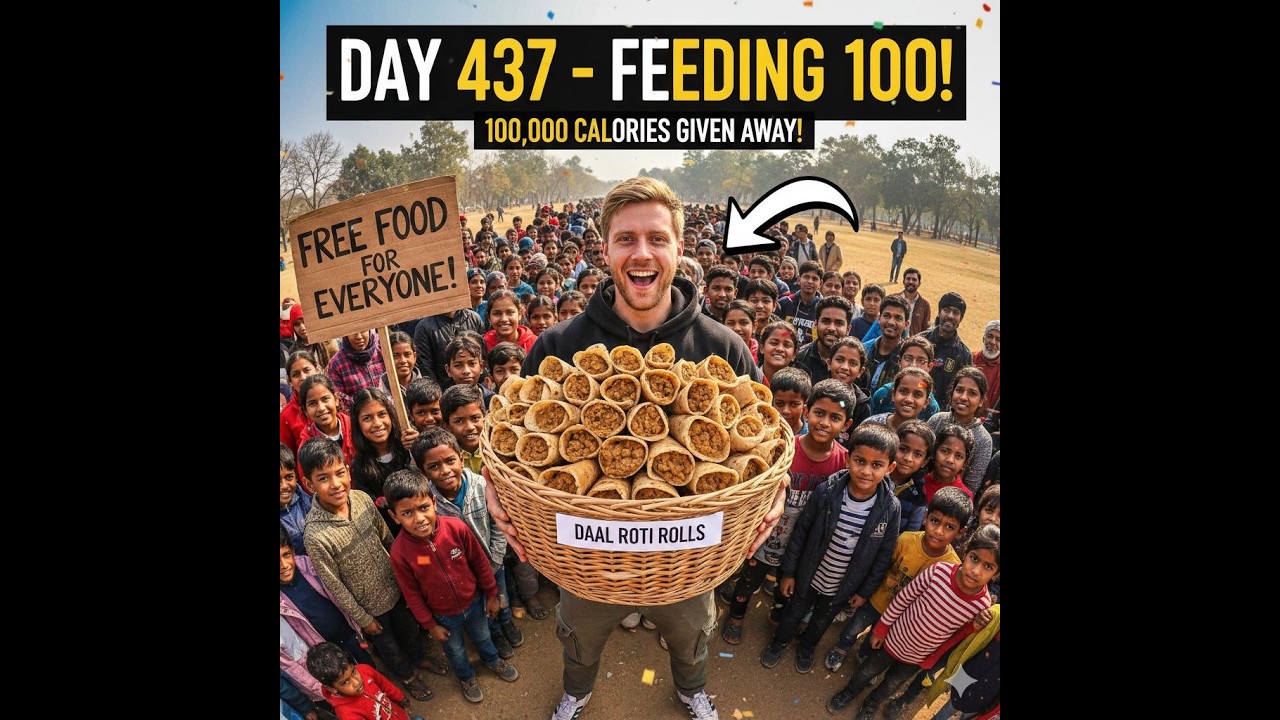 Cooking 100 daal roti rolls for the homeless (Day 437 Ride-along)