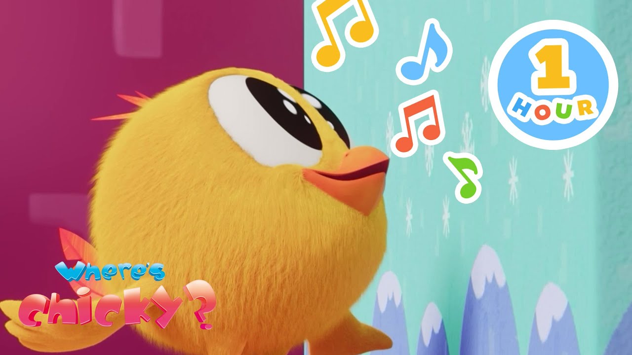 Music Time with Chicky! | Chicky's Playhouse | Kids Cartoons Collection