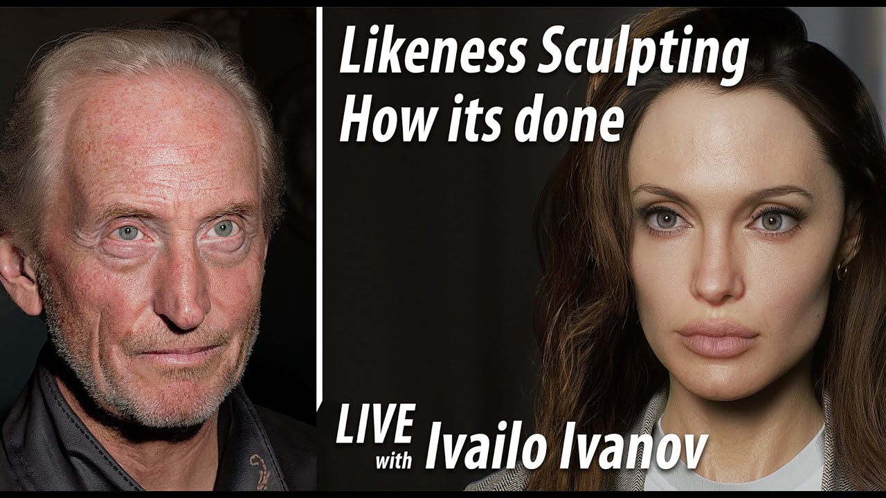 How to do likeness sculpts with Ivailo Ivanov