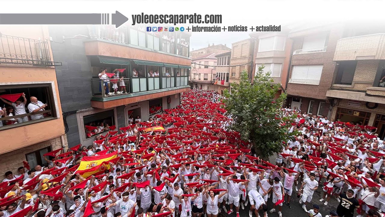 Chupinazo Fiestas Azagra 2025