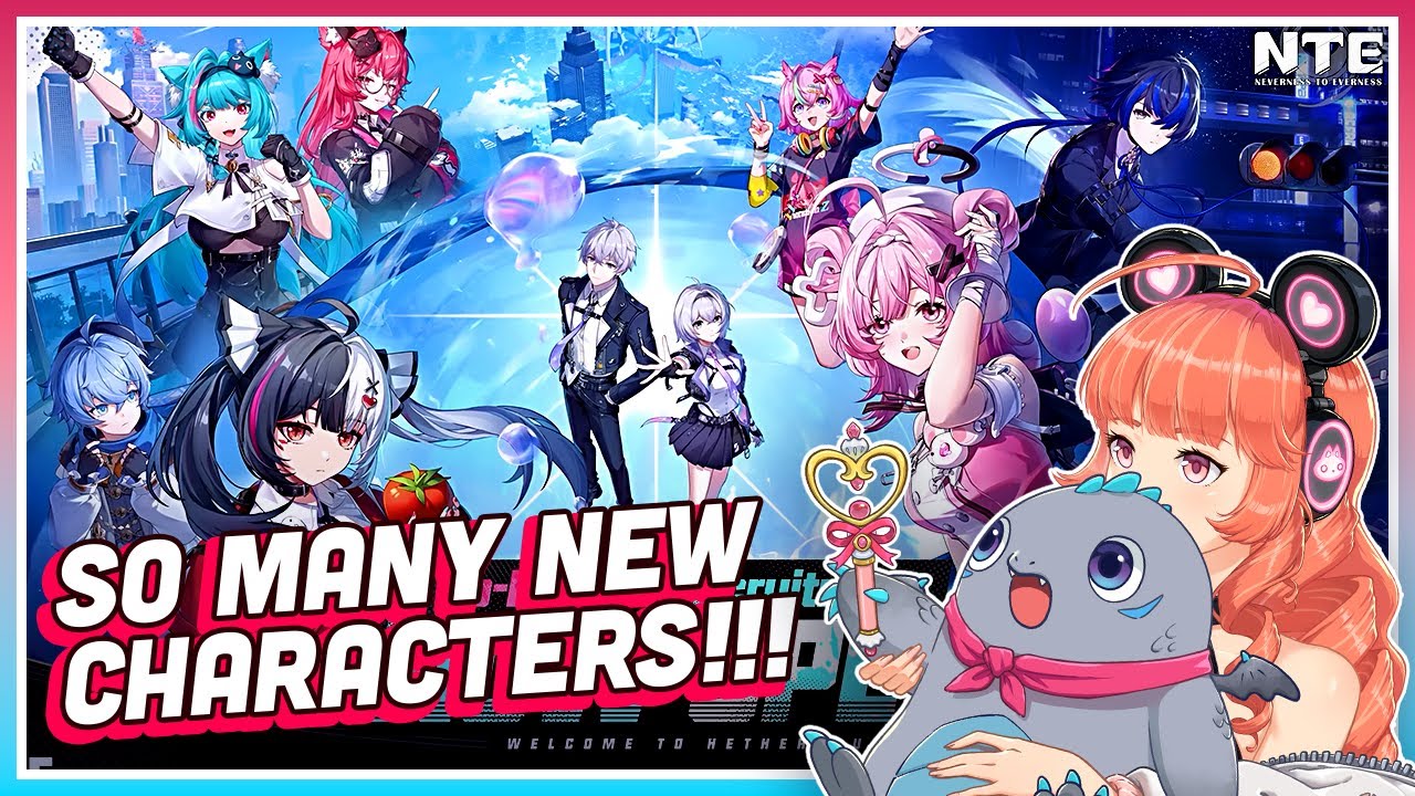 NTE Reveals ALOT of Cool Unique Characters! | Neverness To Everness Co-Ex Test Trailer Reaction