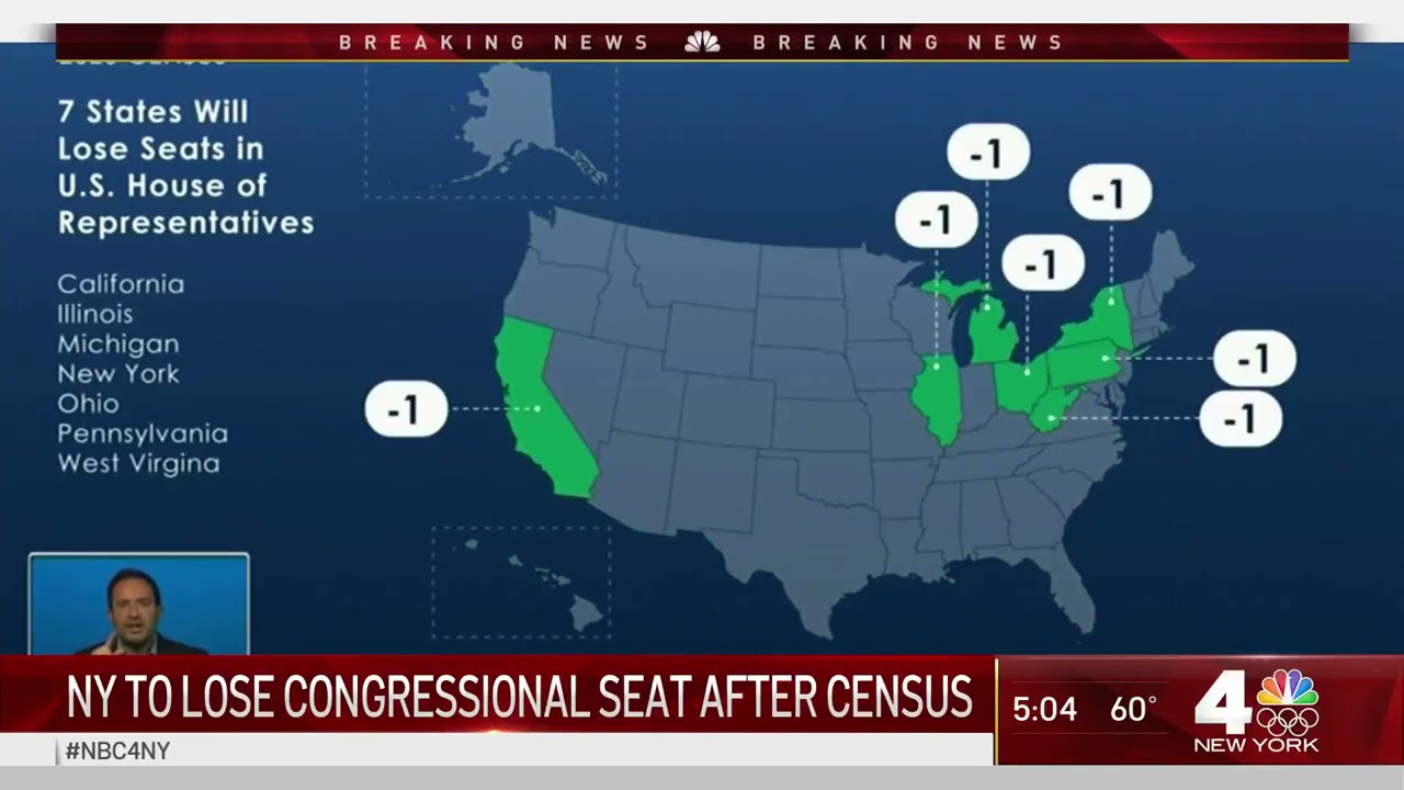 NY to Lose Seat in Congress After Census Count &mdash; Falling 89 People Short | NBC New York