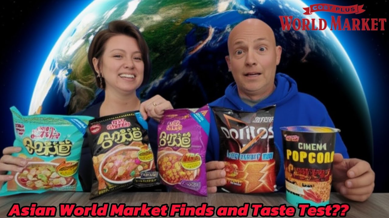 ULTIMATE Asian Snack Haul from World Market!😲😲😲