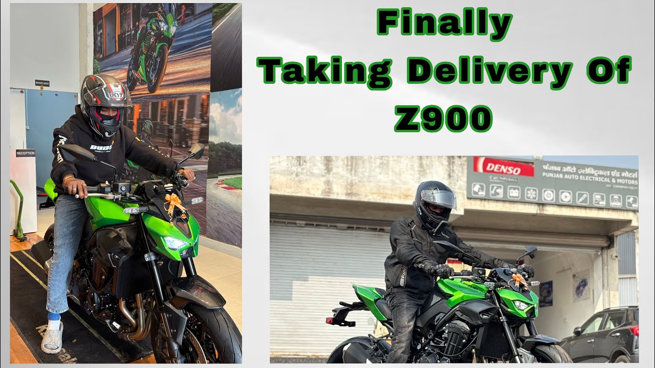 Taking Delivery Of Z900 || Kawasaki Z900 2026 Model || Z900 Delivery Vlog || Pawan Ka Safar