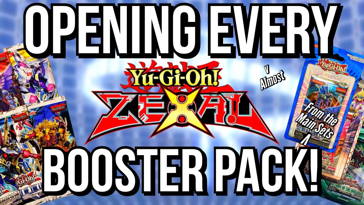 Opening EVERY (almost) Main Yugioh Zexal booster pack | SECRETS GALORE!