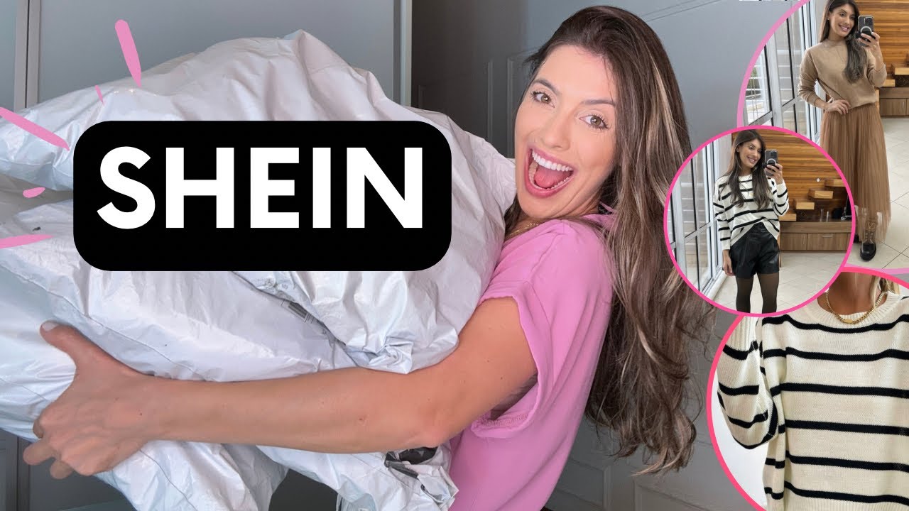 RECEBIDOS DA SHEIN I LOOKS ESTILOSOS SHEIN