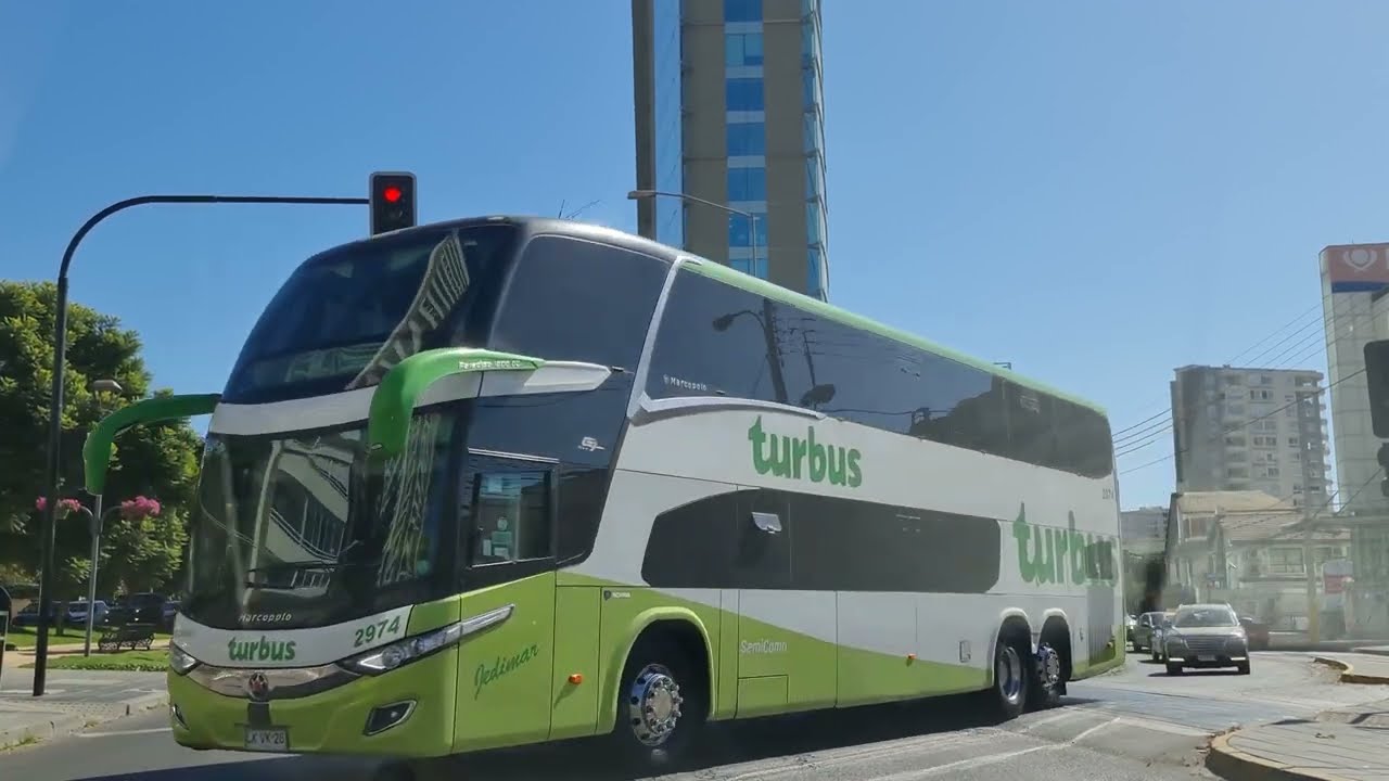 Paseo en auto Viña del Mar + Puntos de interés 4k