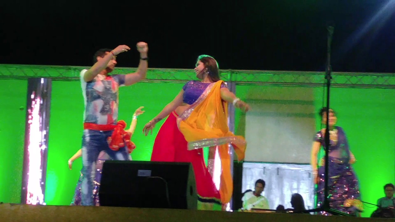 Kajal raghwani & sonu bhojpuri muqabala doha qatar 17 March 2017