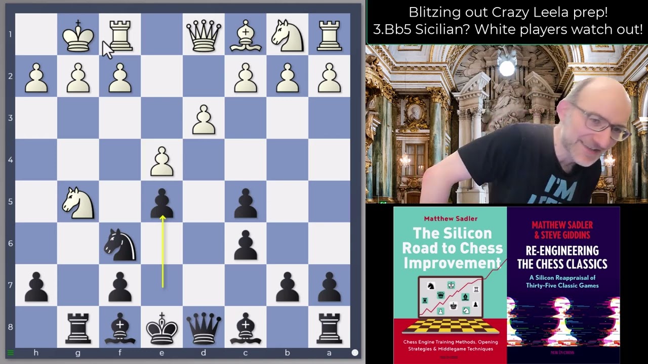 Silicon Road: Blitzing out Crazy Leela ideas on Lichess! 3.Bb5 Sicilian? White players be afraid!