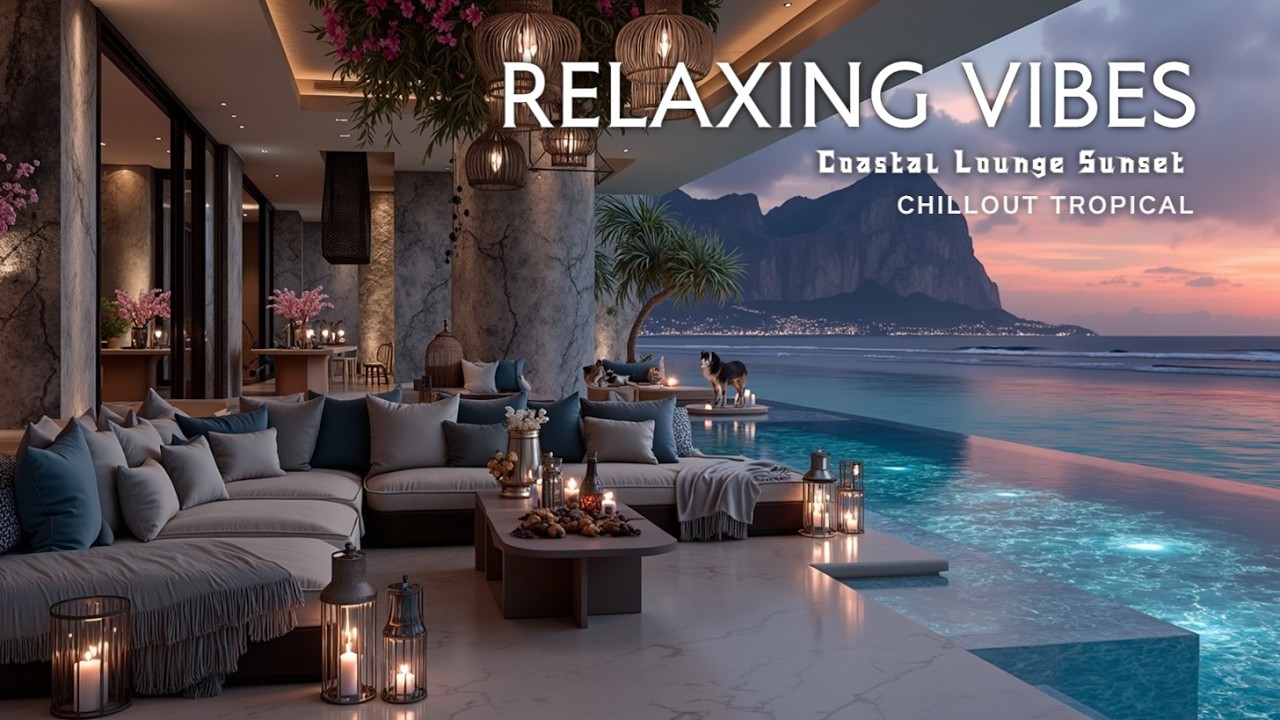 Coastal Lounge Vibes - Расслабляющая глубокая чилаут музыка для работы, концентрации
