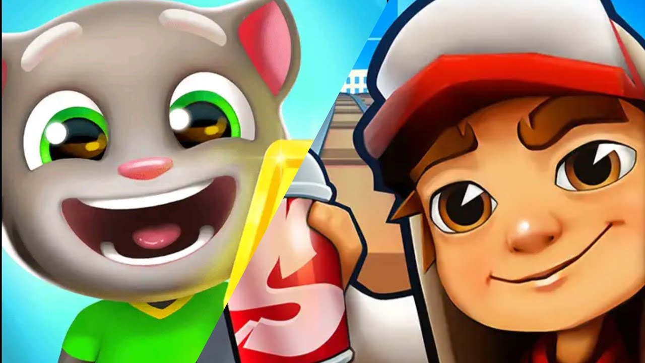 Tom Gold Run Vs Subway Surfers Double Gameplay || Tom Gold Run and Subway Surfers Games ||