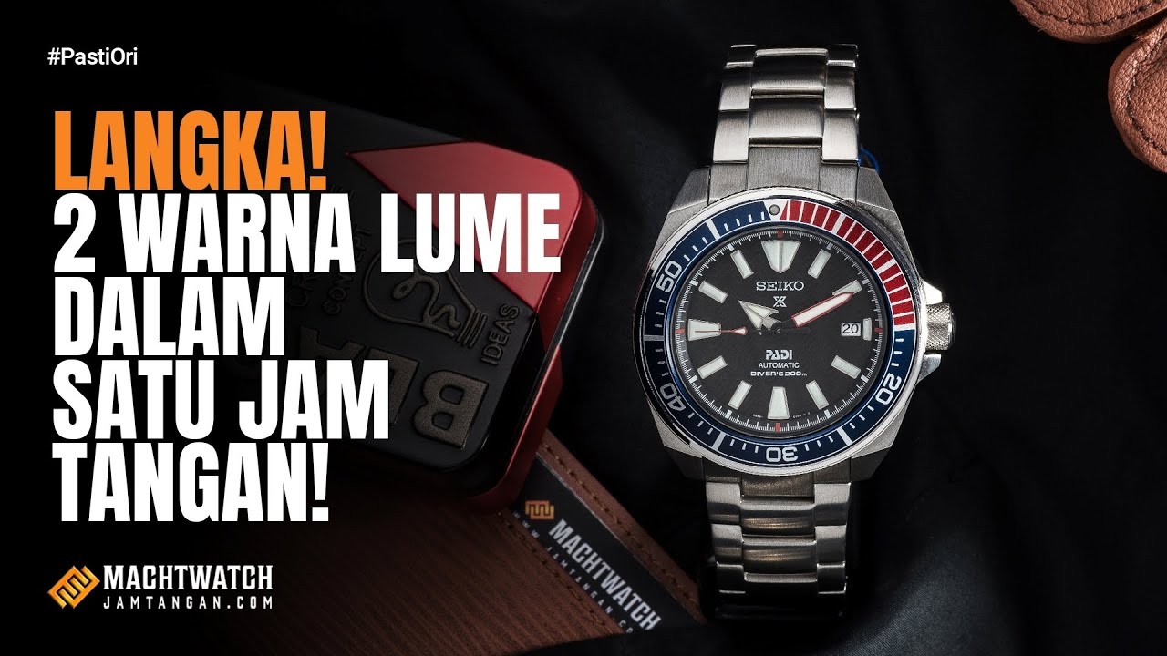 Punya 2 Warna Lume❓❓ SEIKO PROSPEX SRPB99K1 SAMURAI PADI