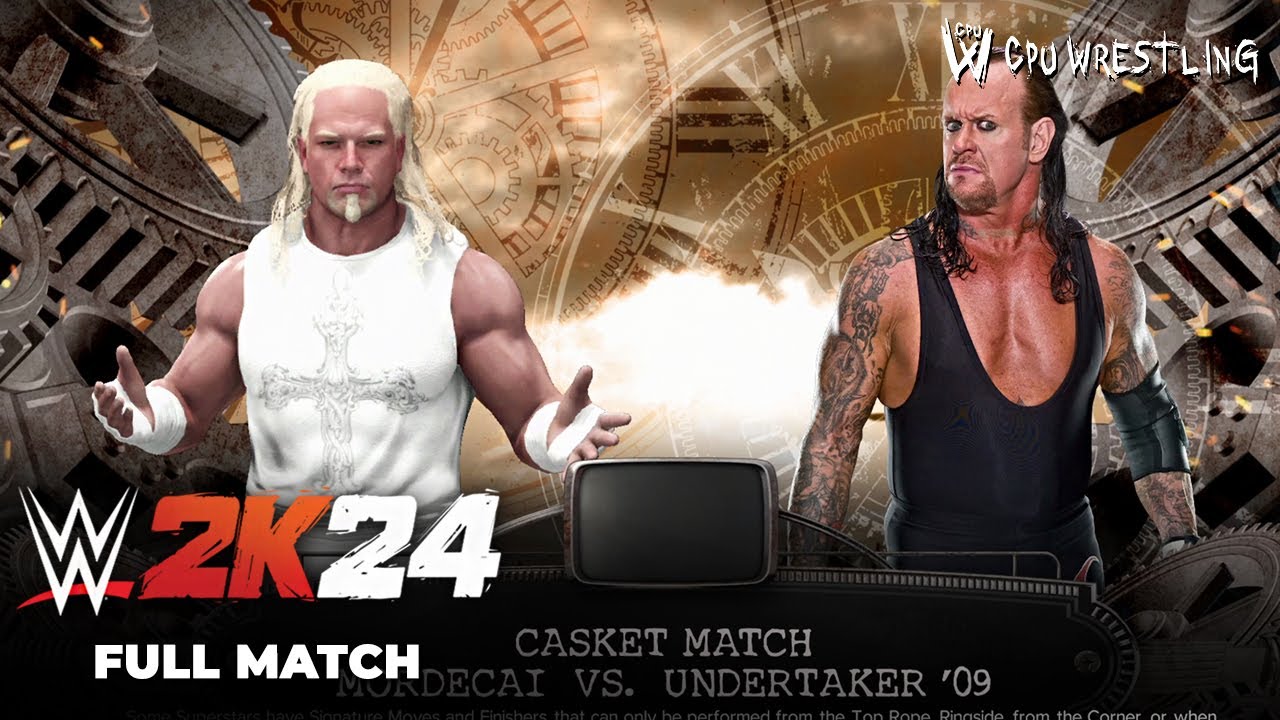WWE 2K24 | Матч в гробу: Модекай против Андертейкера