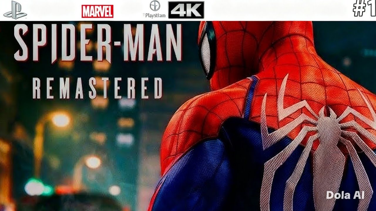 Spider-Man 1 PS5-PRO RT HDR : Platinado 💥🔥 Best Grafics config!
