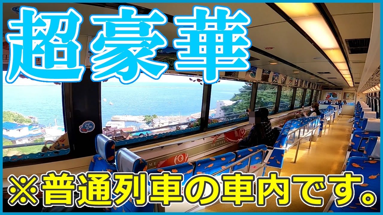 【車両紹介】伊豆急行リゾート２１（キンメ電車、黒船電車）
