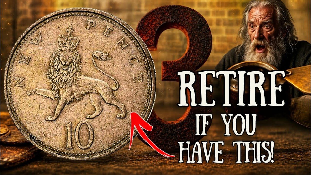 Millionaire Coin Hunt! Top 3 Rare 10 Pence Coins Could Be Worth More Than Gold