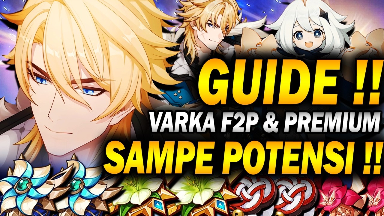 【LIVE】 MID ATAU LEGIT?? VARKA BUILD F2P & PREMIUM TESTING SAMPE POTENSI | Genshin Impact Indonesia