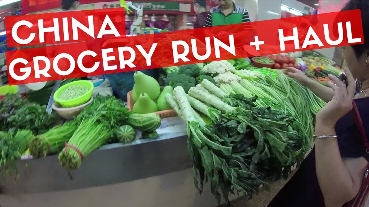 GROCERY SHOPPING IN NANJING, CHINA | Follow Me + Haul!