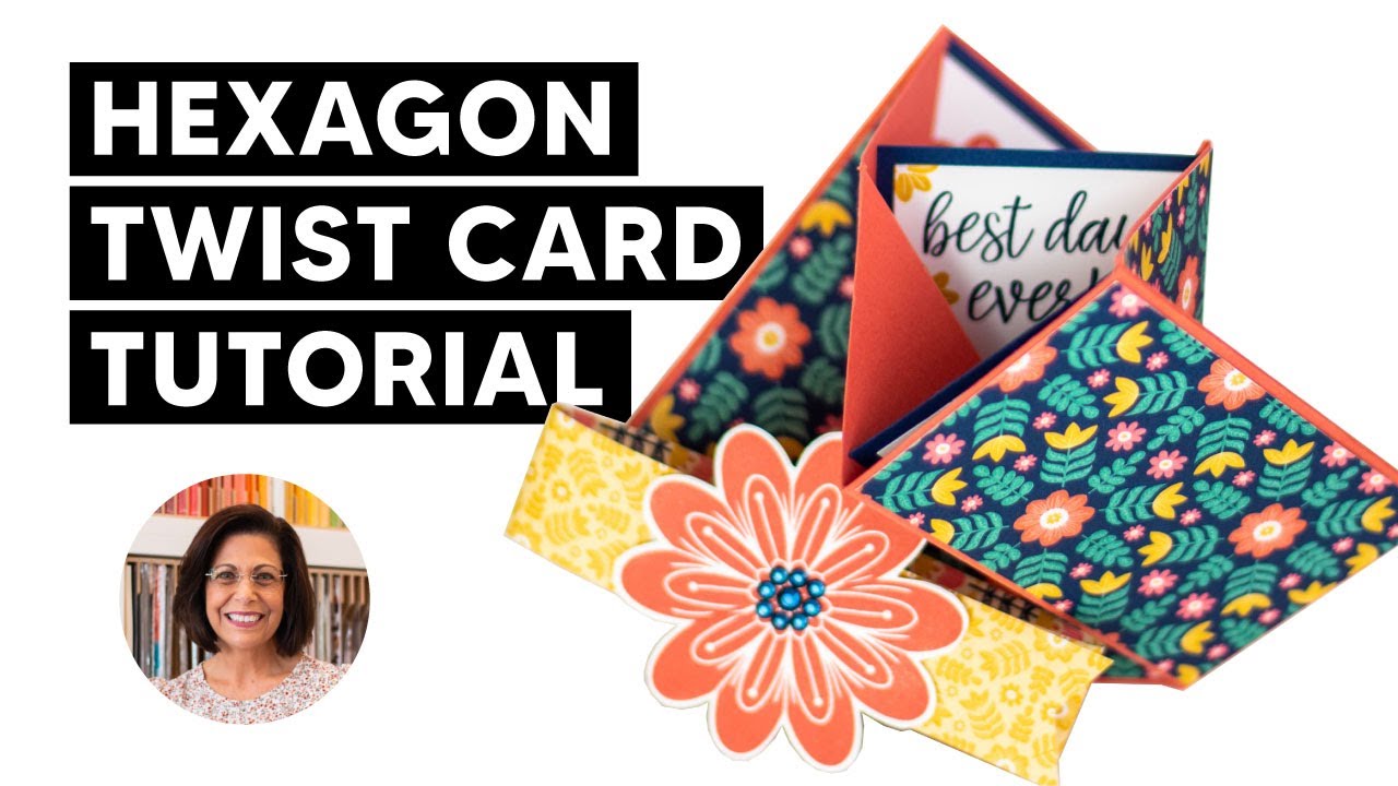 🔴Make This Fun Fold Hexagon Pocket Card With a Twist