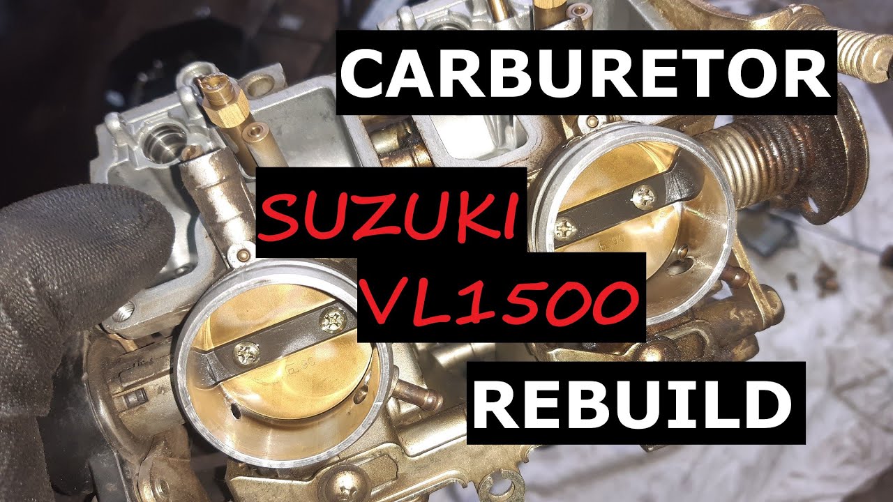 Suzuki VL1500 Intruder carburetor cleaning and renewing / karburátor tisztítás és felújítás