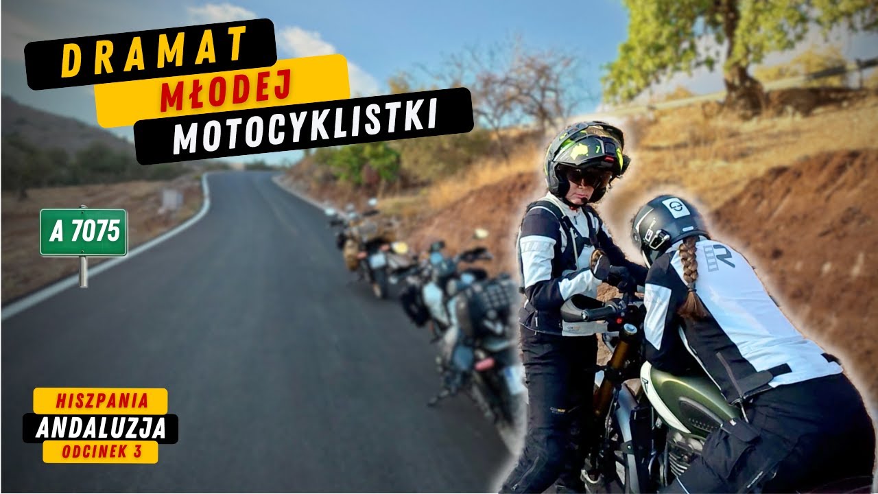 Andaluzja na motocyklu 🇪🇸 - Co warto zobaczyć w Setenil de las Bodegas oraz trudna trasa - odcinek 3