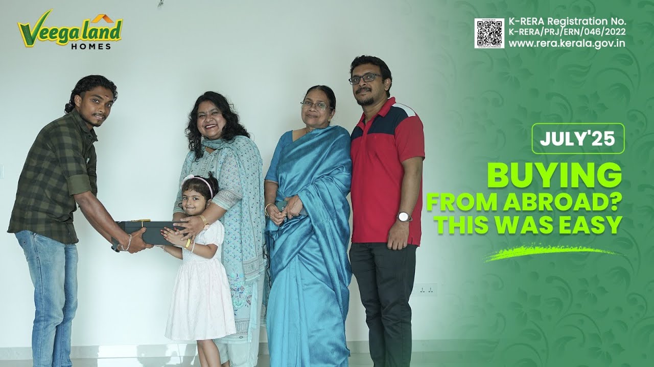 A Happy NRI Homeowner | Veegaland Springbell Testimonial