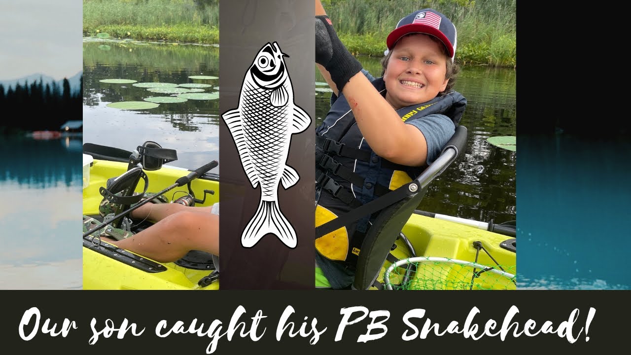 Our son caught his PB Snakehead! An ALMOST Dragon! Easternshore Maryland Snakehead Fishing.