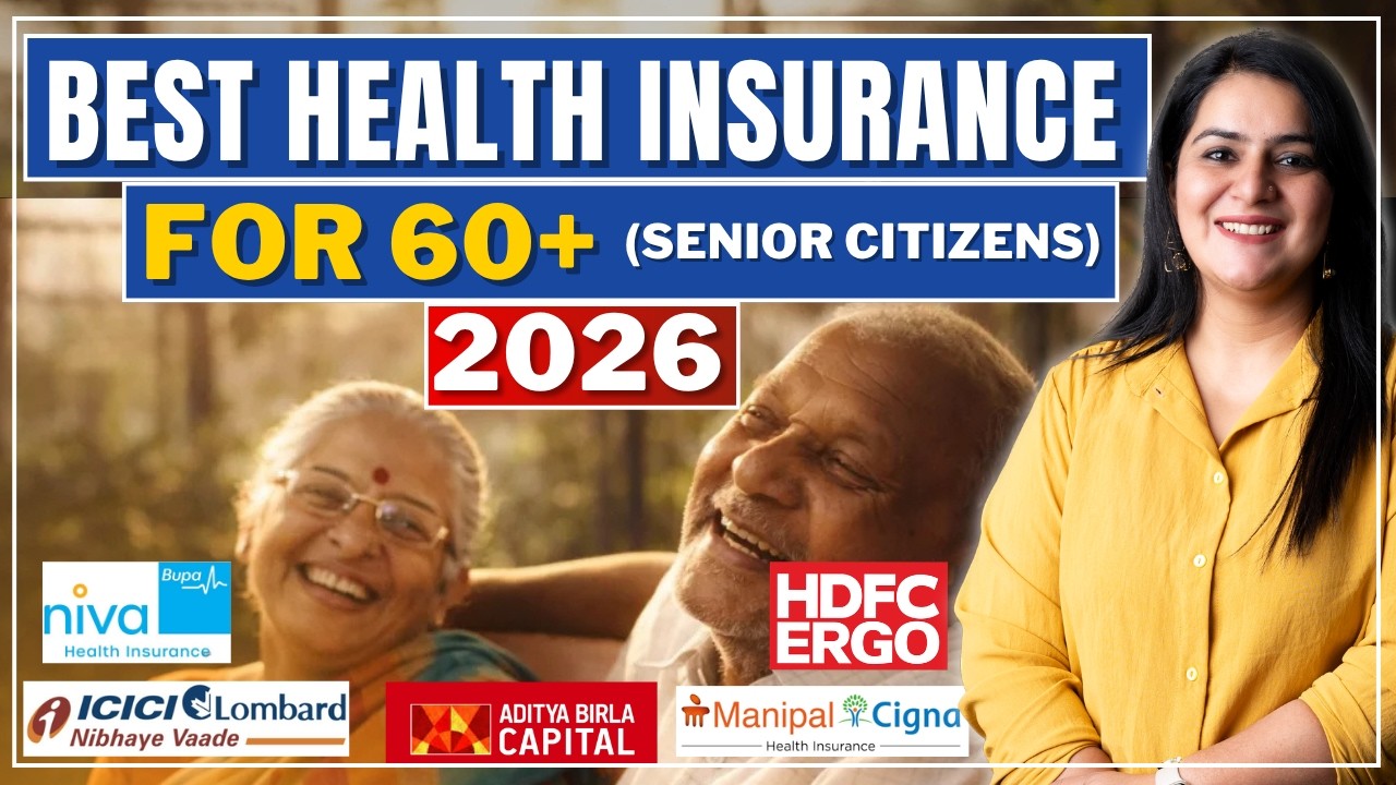 Top 5 SENIOR CITIZENS Health Insurance Plans in India 2026 | IN HINDI | Gurleen Kaur Tikku