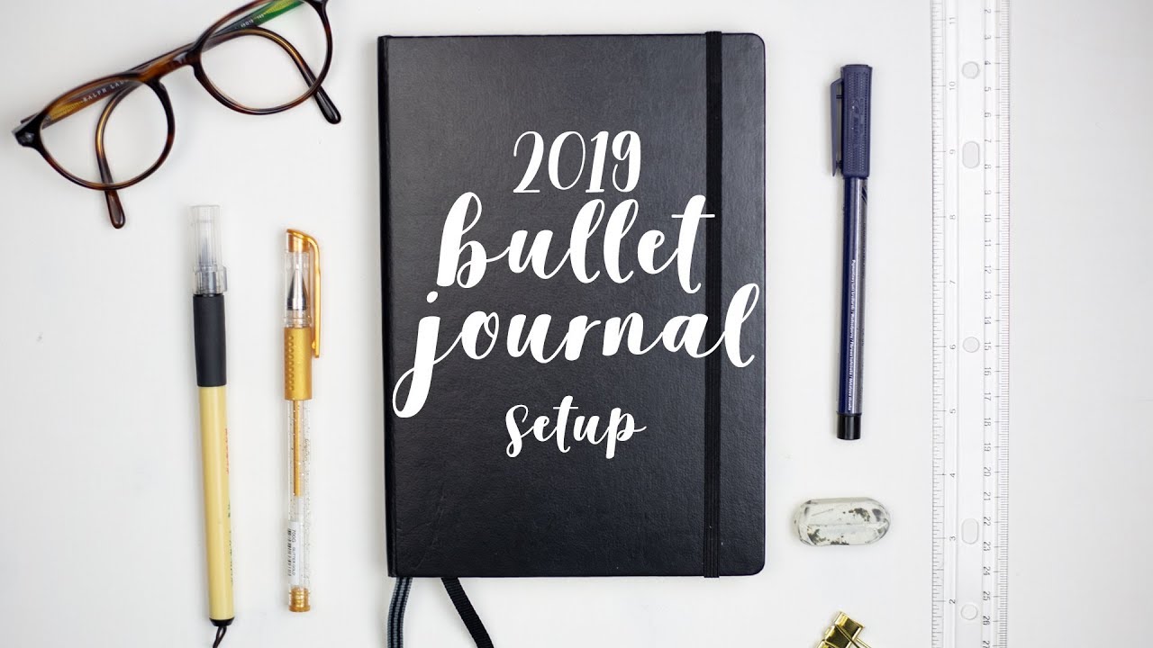 BULLET JOURNAL 2019 SETUP