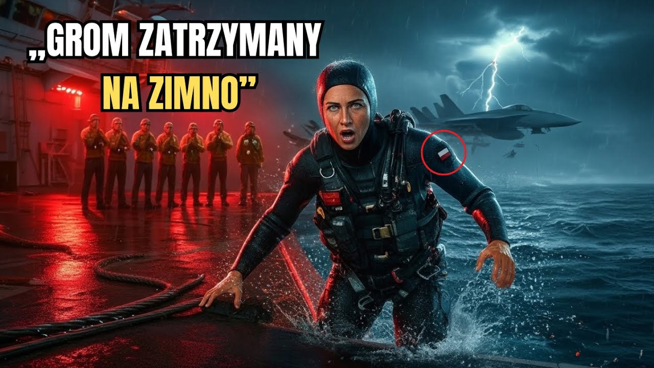 Wyrzucili ją za burtę — wtedy GROM pokazał, kto naprawdę rządzi oceanem