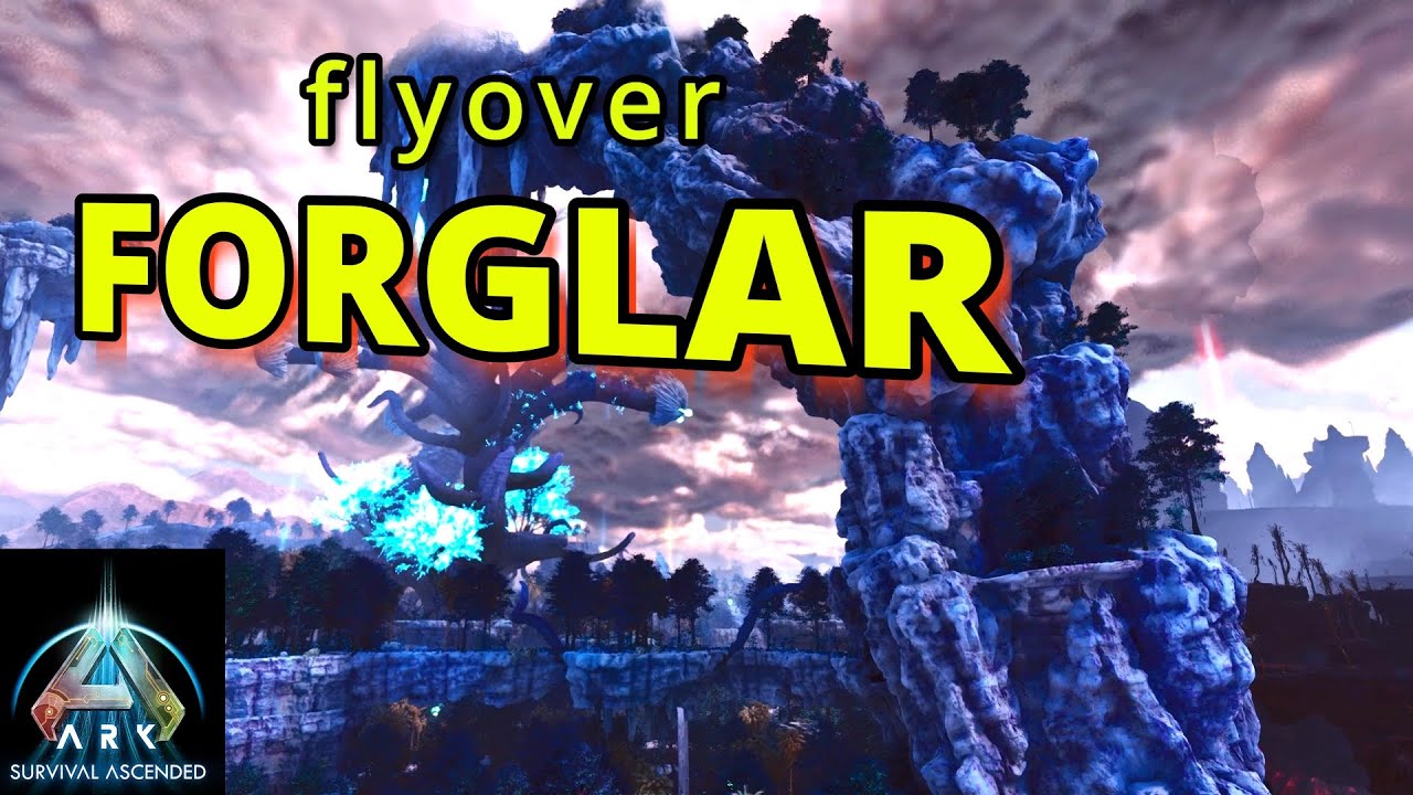 Forglar Ark Ascended Mod Map Review Preview
