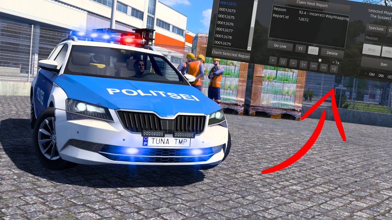 A SATURDAY AT TRUCKERSMP | TruckersMP Game Moderator