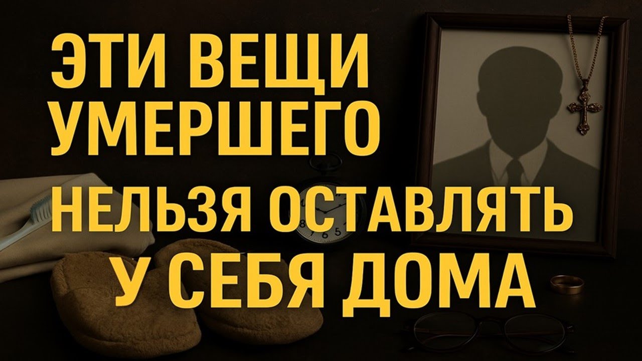 Какие вещи умершего нельзя оставлять у себя дома? Народные приметы и традиции