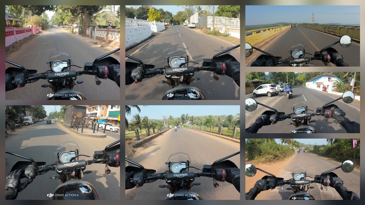 Ride to Keri Beach 1 #automobile #triumphscrambler400x#travel#goaindia