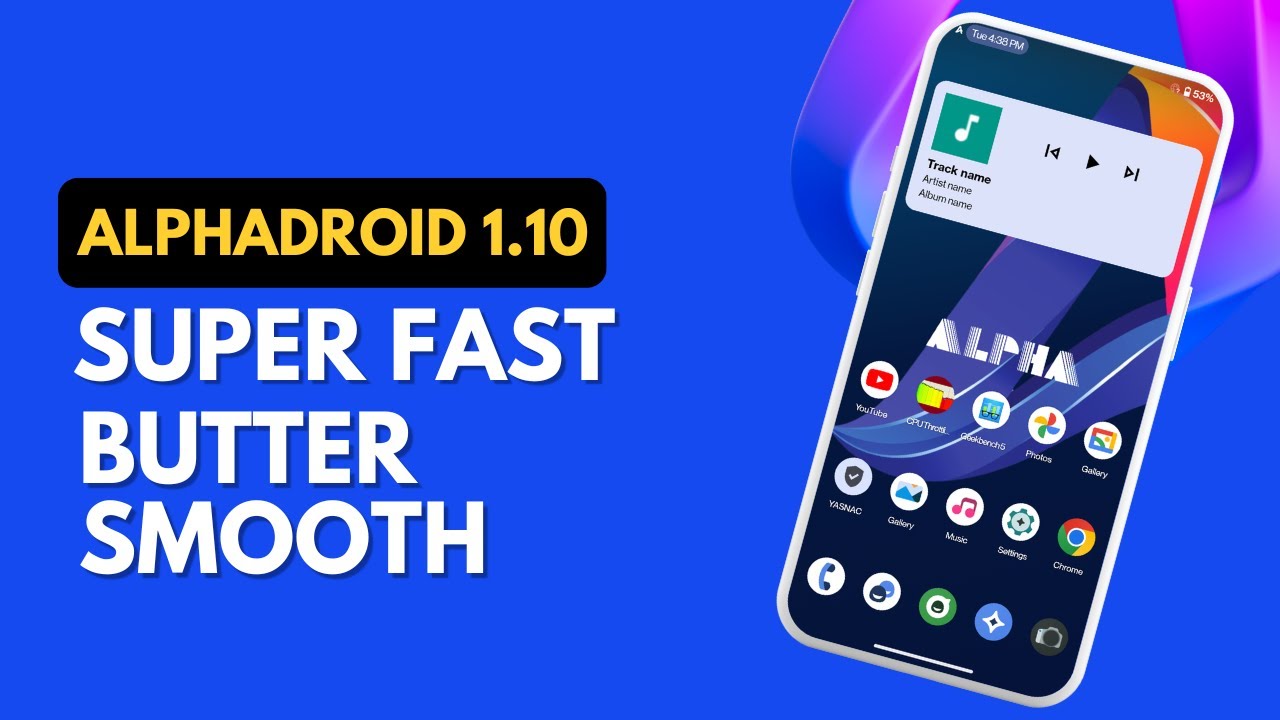 ALPHADROID 1.10 Android 13 Review For Redmi 7/Y3|Install Alphadroid On Redmi 7/Y3|Whats New?