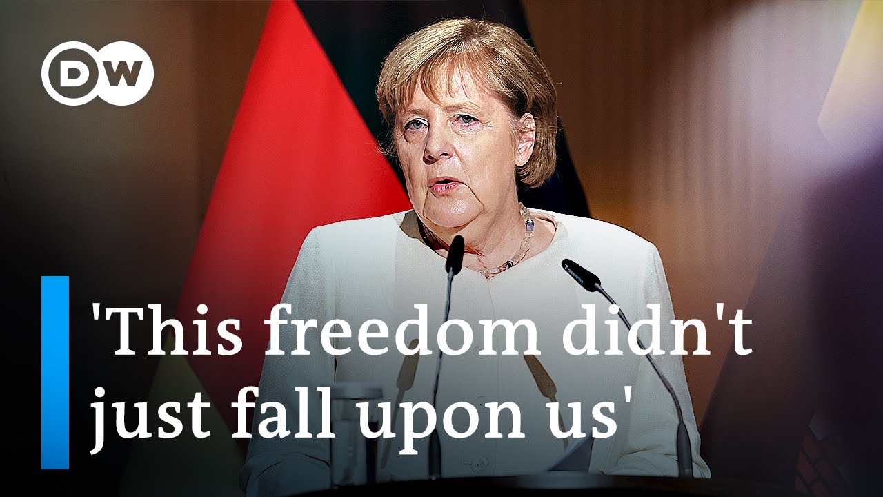 Merkel gives final German Unity Day address as chancellor | DW News