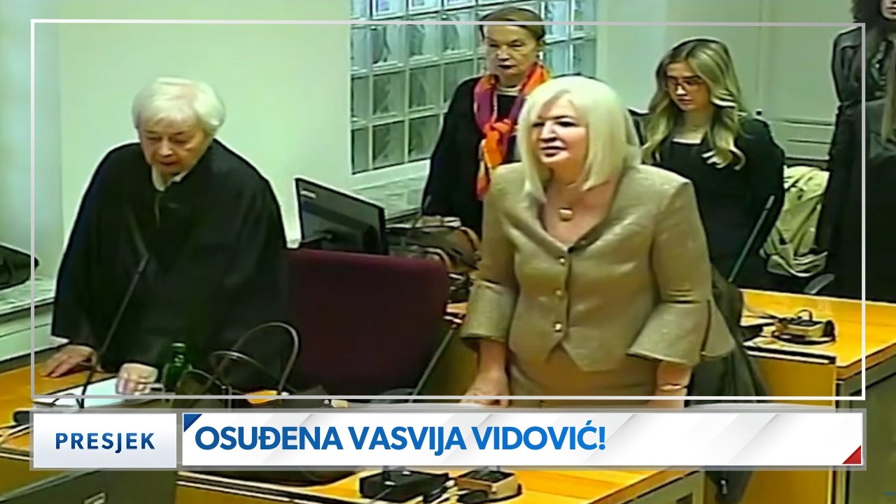 Advokatica Vasvija Vidović pravosnažno osuđena na šest mjeseci zatvora | PRESJEK