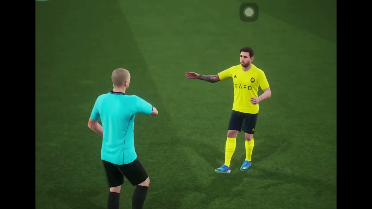 Playing e football 