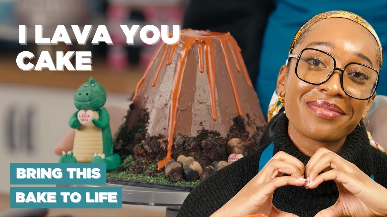 Bring This Bake To Life: I LAVA YOU CAKE