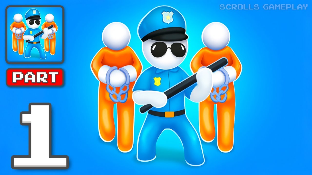 Police Station - Gameplay Walkthrough Part 1 - Crime Stopper Manager (iOS, Android)