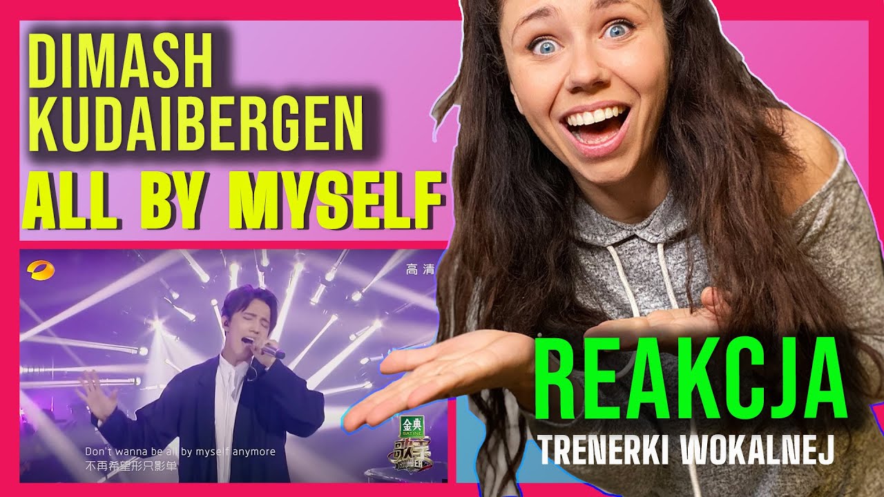 Vocal Coach reacts to Dimash Kudaibergen - All by myself  (ENG SUB)