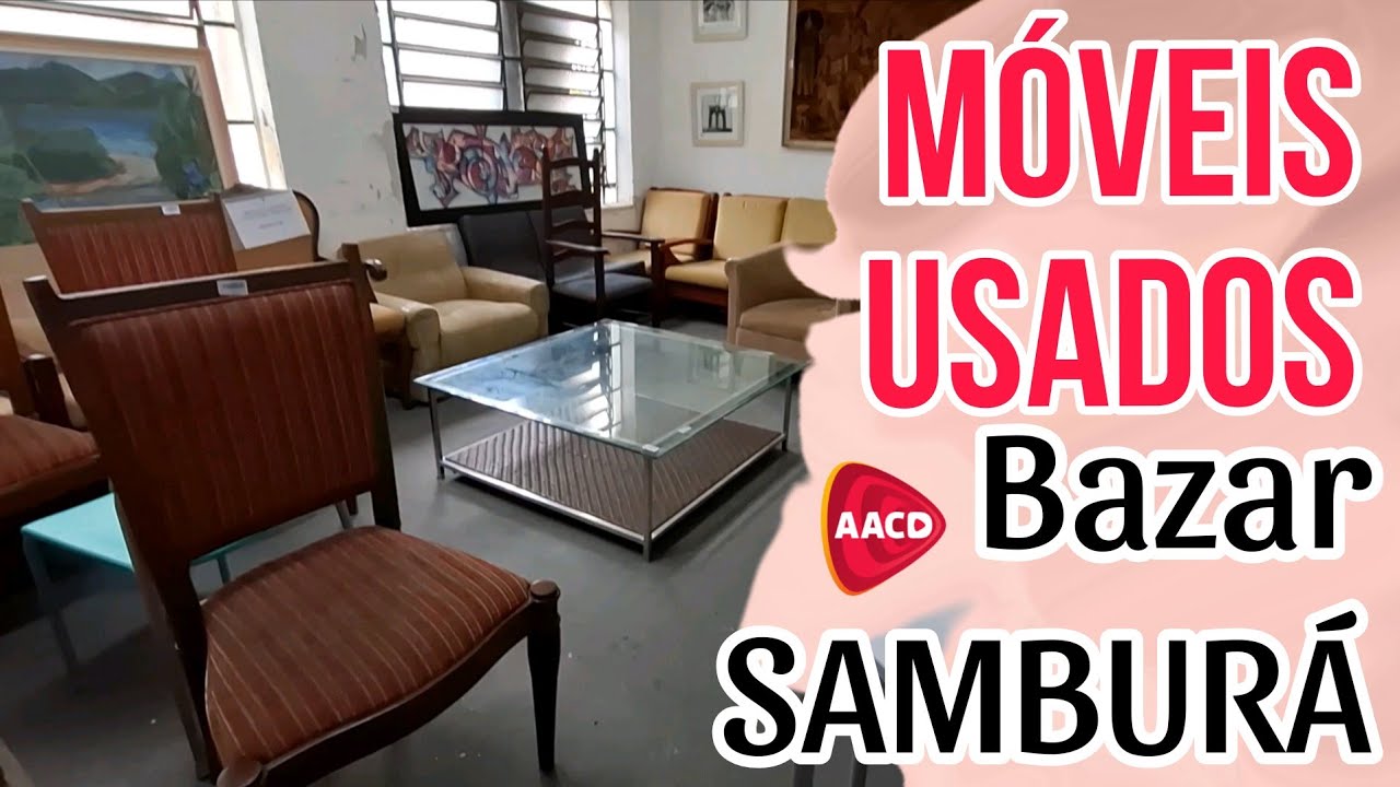 TOUR no BAZAR SAMBURA da AACD: ACHADINHOS incríveis de DECORAÇÃO e CASA!