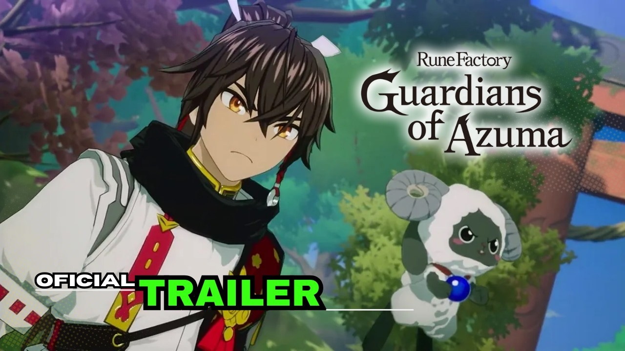 Rune Factory: Guardians of Azuma - ¡Tráiler OFICIAL! - Aventura Épica y Mitología