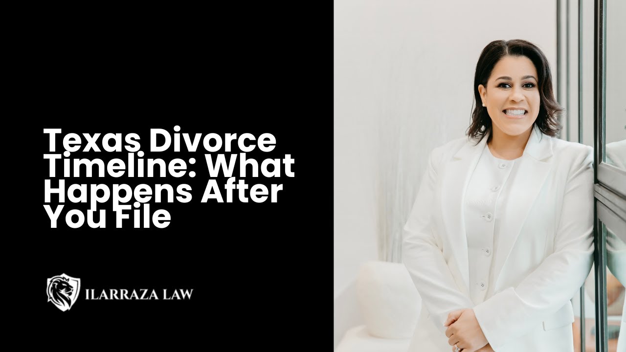 Texas Divorce Timeline: What Happens After You File