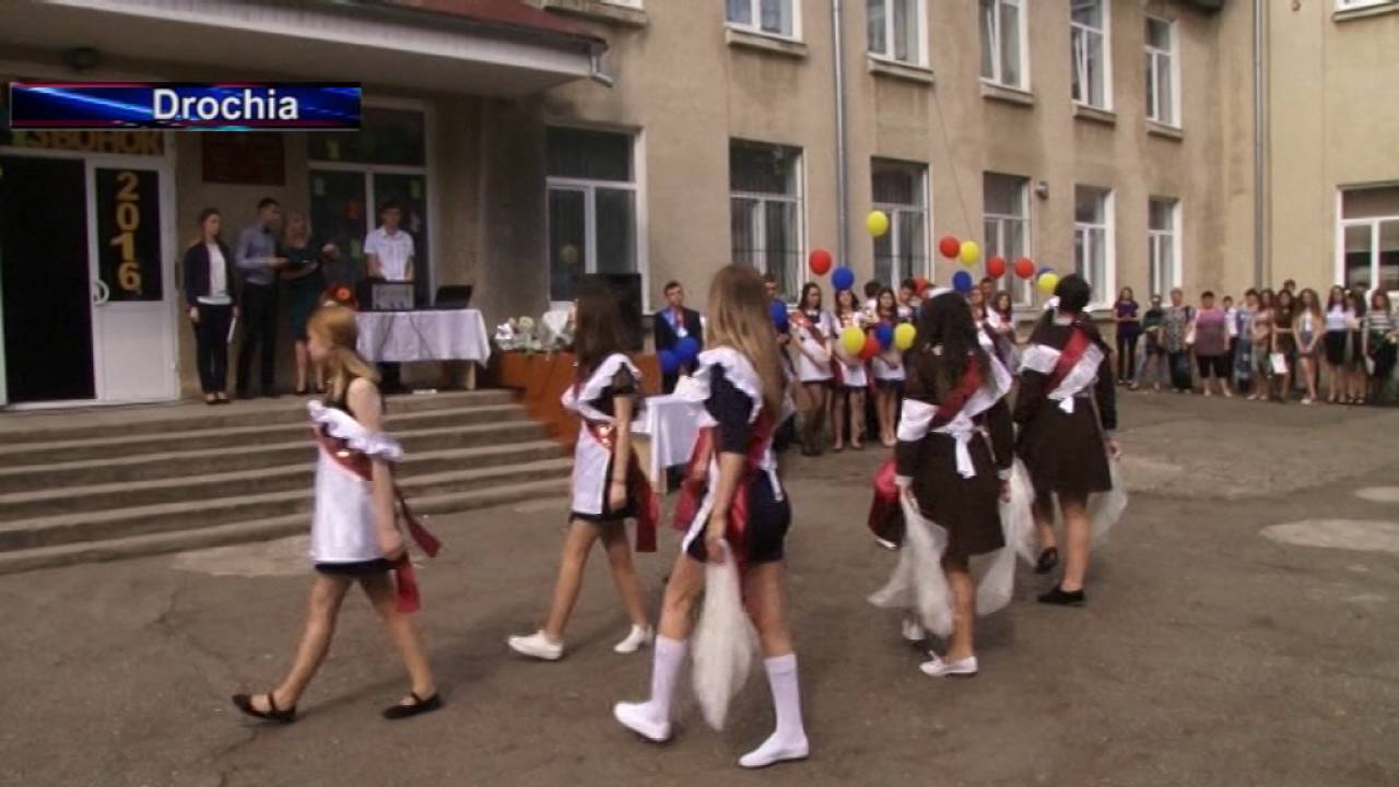 Ultimul sunet de clopoțel! - Drochia 31.05.2016